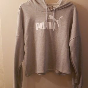 Puma cropped hoodie